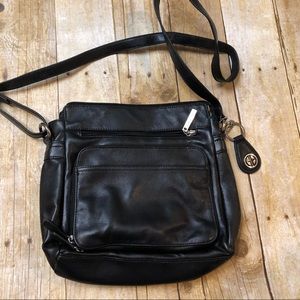 👛 Giani Bernini black purse hobo shoulder